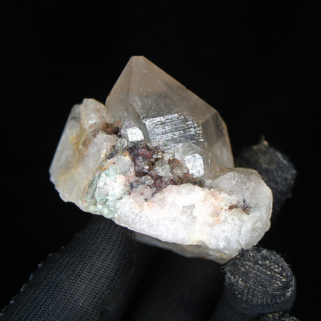 Rare Himalayan Clear Quartz Crystal Cluster Mineral Specimen India 185g