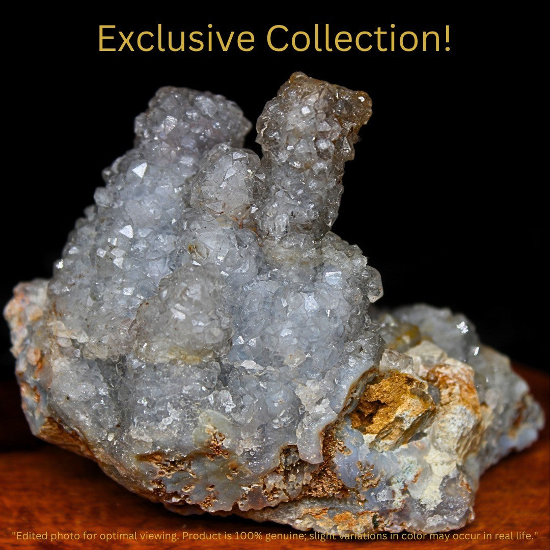 Rare Apophyllite Stilbite Cluster 192g Mineral Specimen India