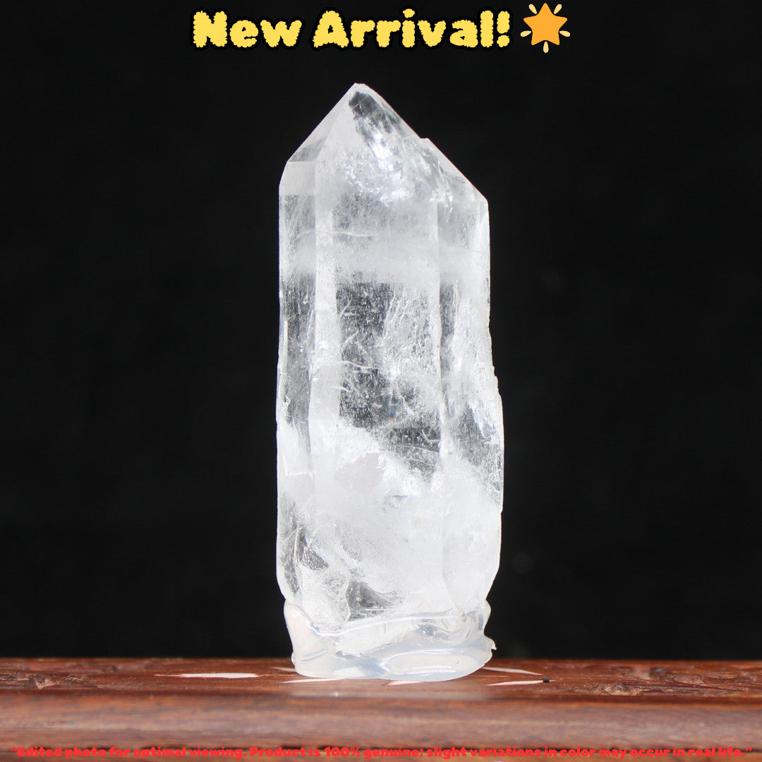 Natural Himalayan Clear Quartz Crystal 70g (7x3cm) – Energy & Healing Stone