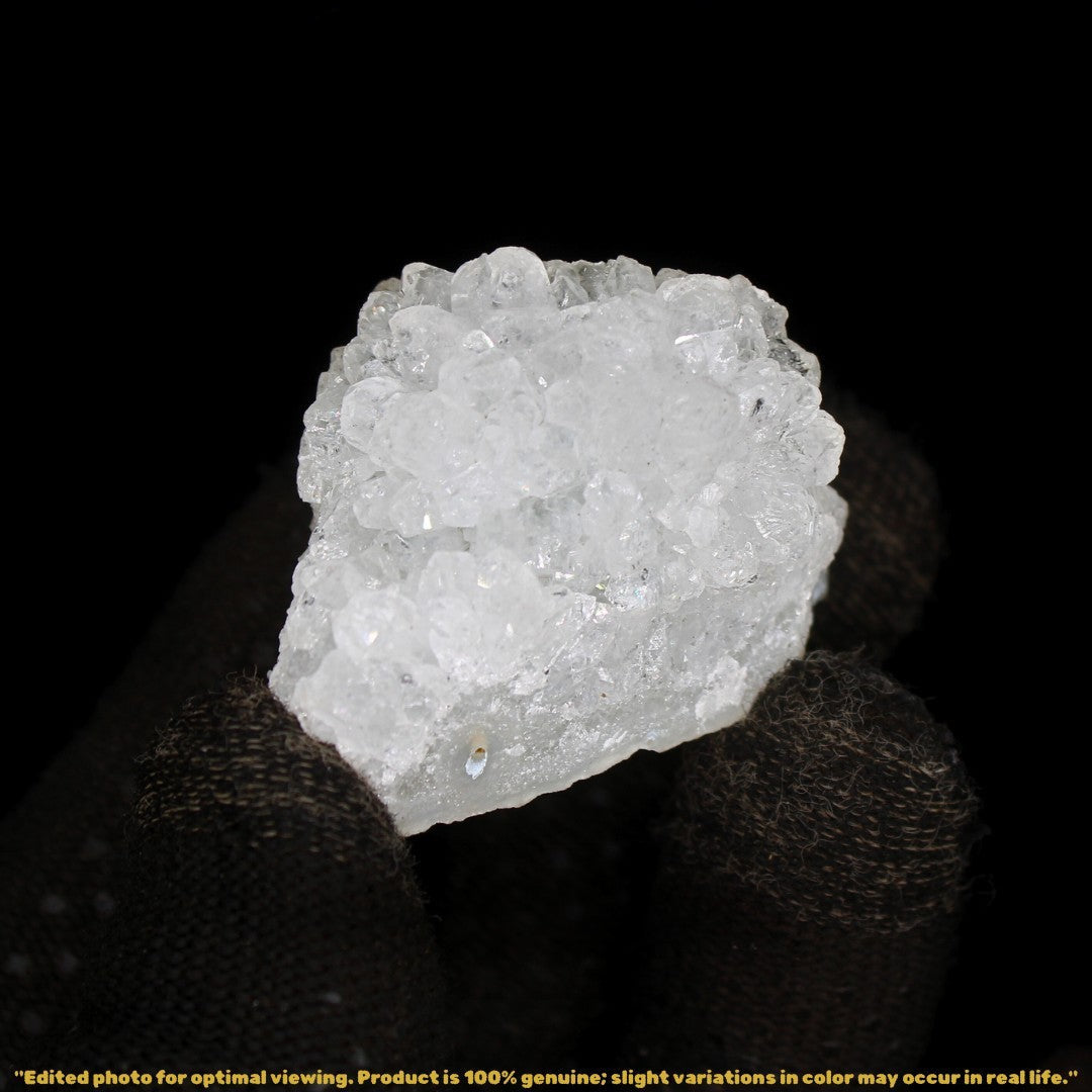 Natural Rainbow Quartz Crystal Cluster 43g Healing Specimen India 4x3 cm