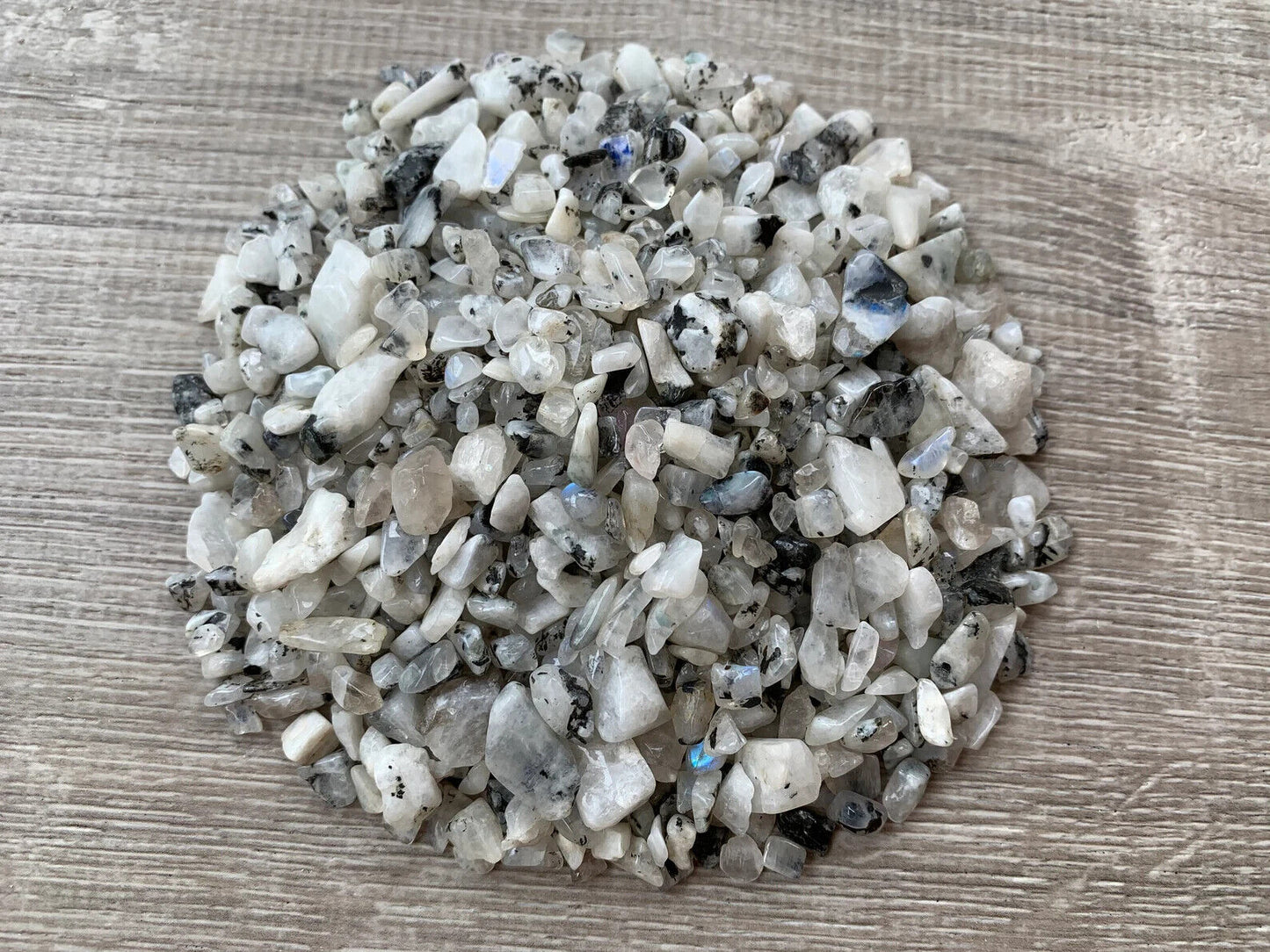 Grade A++ Semi Tumbled Gemstone Mini Chips 3 - 18 mm, Choose From 4 oz to 3 lbs