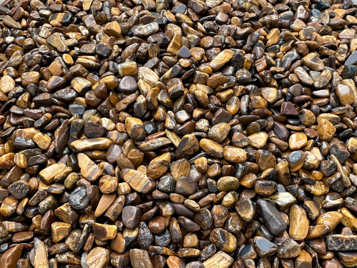 Grade A++ Semi Tumbled Gemstone Mini Chips 3 - 18 mm, Choose From 4 oz to 3 lbs