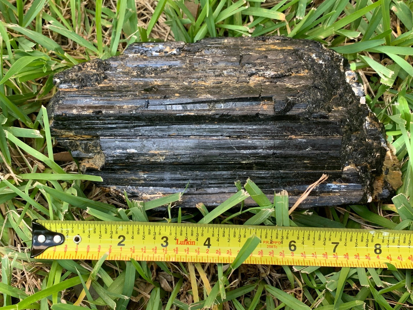Extra Large Black Tourmaline Chunk / Rod / Log, Natural Rough Black Tourmaline