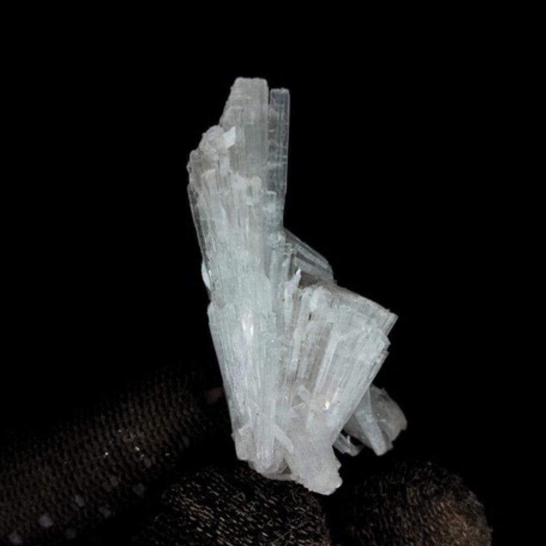 Rare 6g Scolecite Cluster Crystal Mineral Specimen Natural Zeolite India