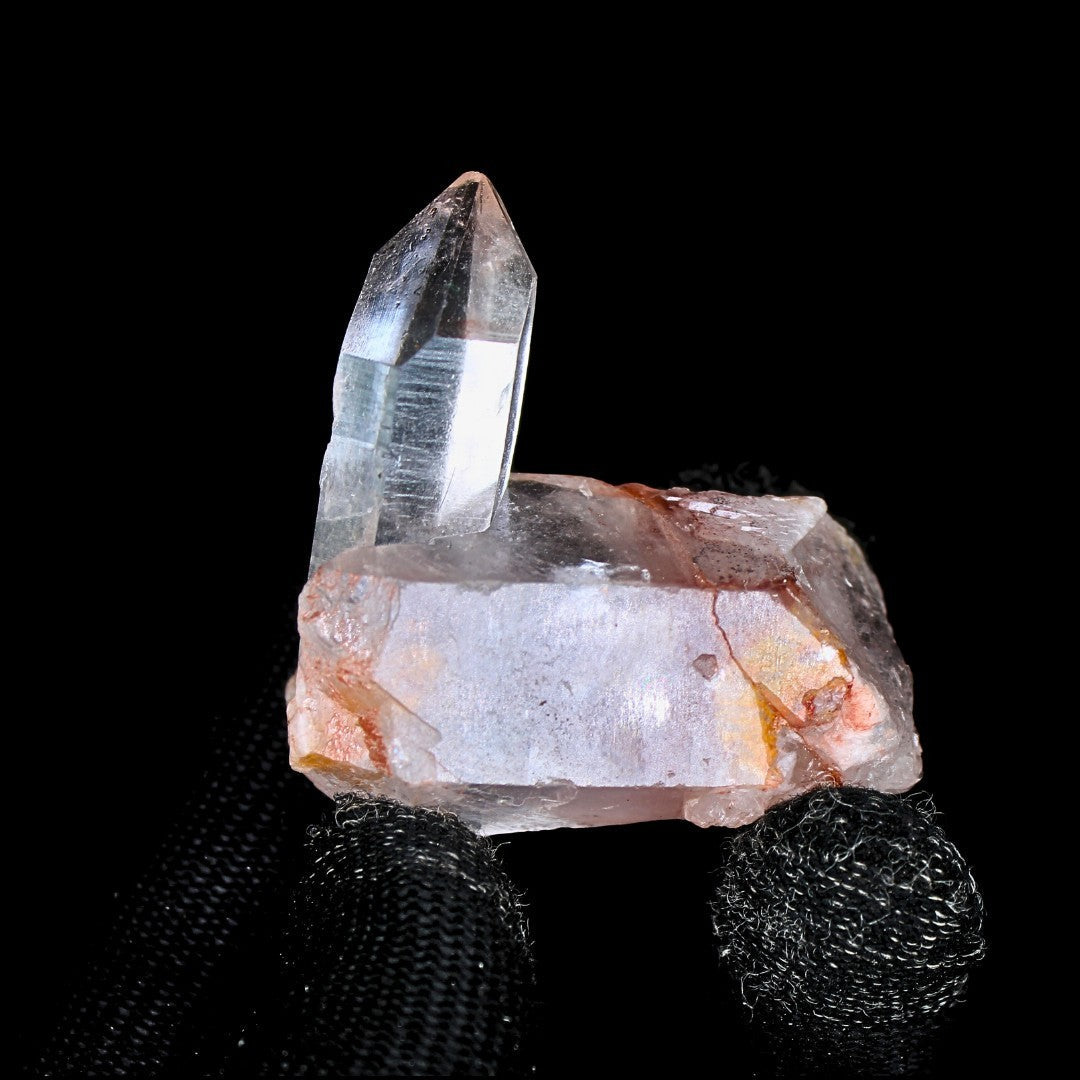 Phantom Clear Quartz Cluster 38g 4x4 cm – Natural Growth Layer Crystal