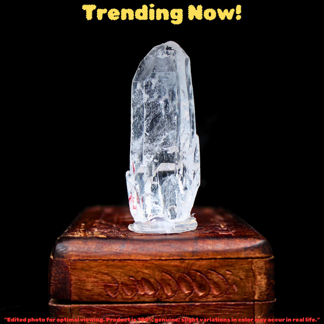 Himalayan Clear Quartz Cluster 30g 6x3cm Natural Raw Healing Crystal Stone