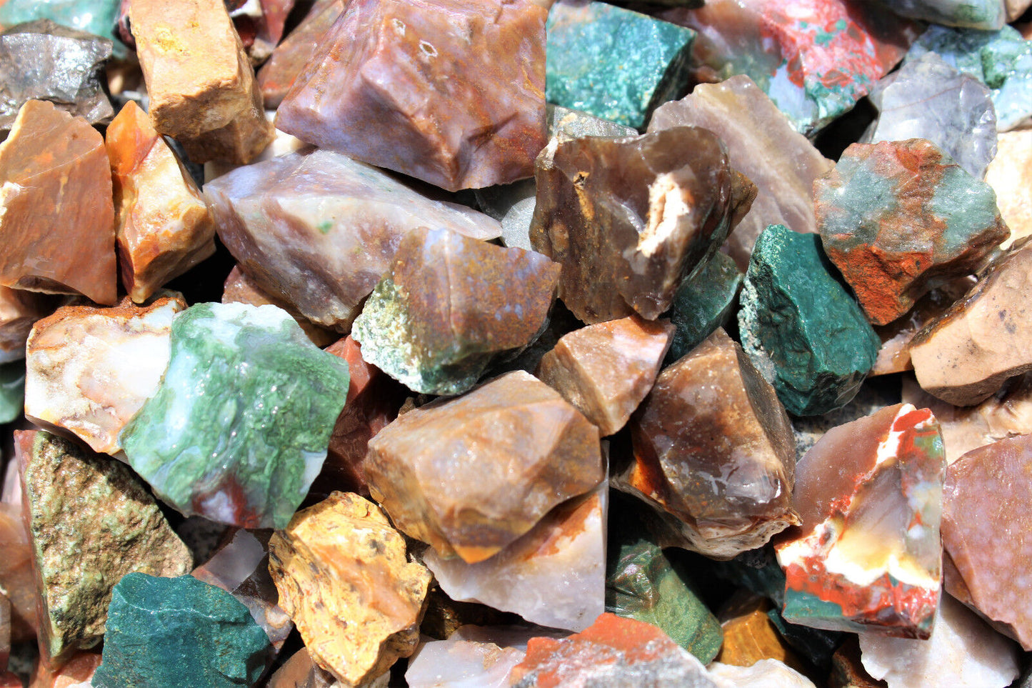 Natural Rough Stones Rocks - CARATS - Bulk Lots Huge Choice (500 1000 2000 3000)