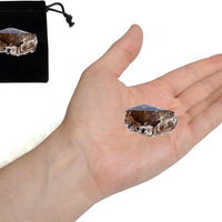 Deep Amethyst Raw Crystals, Large 1.25-2.0" Healing Crystals Natural Rough Stones Crystal for Tumbling, Cabbing, Fountain Rocks, Decoration, Polishing, Wire Wrapping, Wicca & Reiki