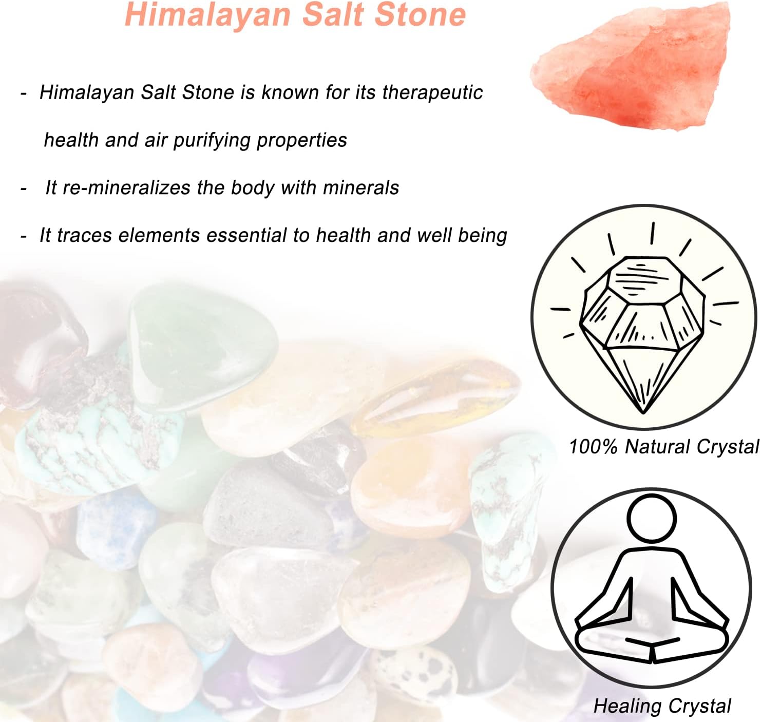 Deep Amethyst Raw Crystals, Large 1.25-2.0" Healing Crystals Natural Rough Stones Crystal for Tumbling, Cabbing, Fountain Rocks, Decoration, Polishing, Wire Wrapping, Wicca & Reiki