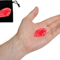 Deep Amethyst Raw Crystals, Large 1.25-2.0" Healing Crystals Natural Rough Stones Crystal for Tumbling, Cabbing, Fountain Rocks, Decoration, Polishing, Wire Wrapping, Wicca & Reiki