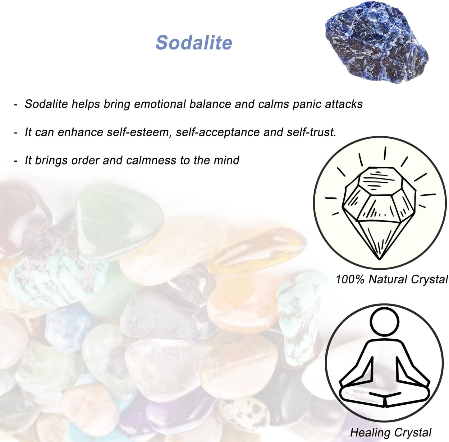 Deep Amethyst Raw Crystals, Large 1.25-2.0" Healing Crystals Natural Rough Stones Crystal for Tumbling, Cabbing, Fountain Rocks, Decoration, Polishing, Wire Wrapping, Wicca & Reiki