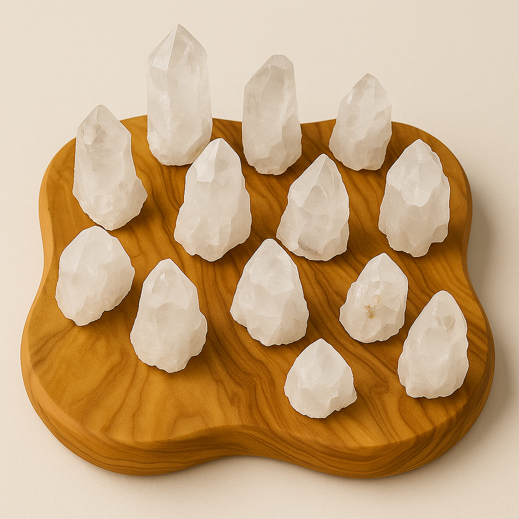 Clear Quartz Cluster Natural Crystal Décor Premium Raw Quartz from india