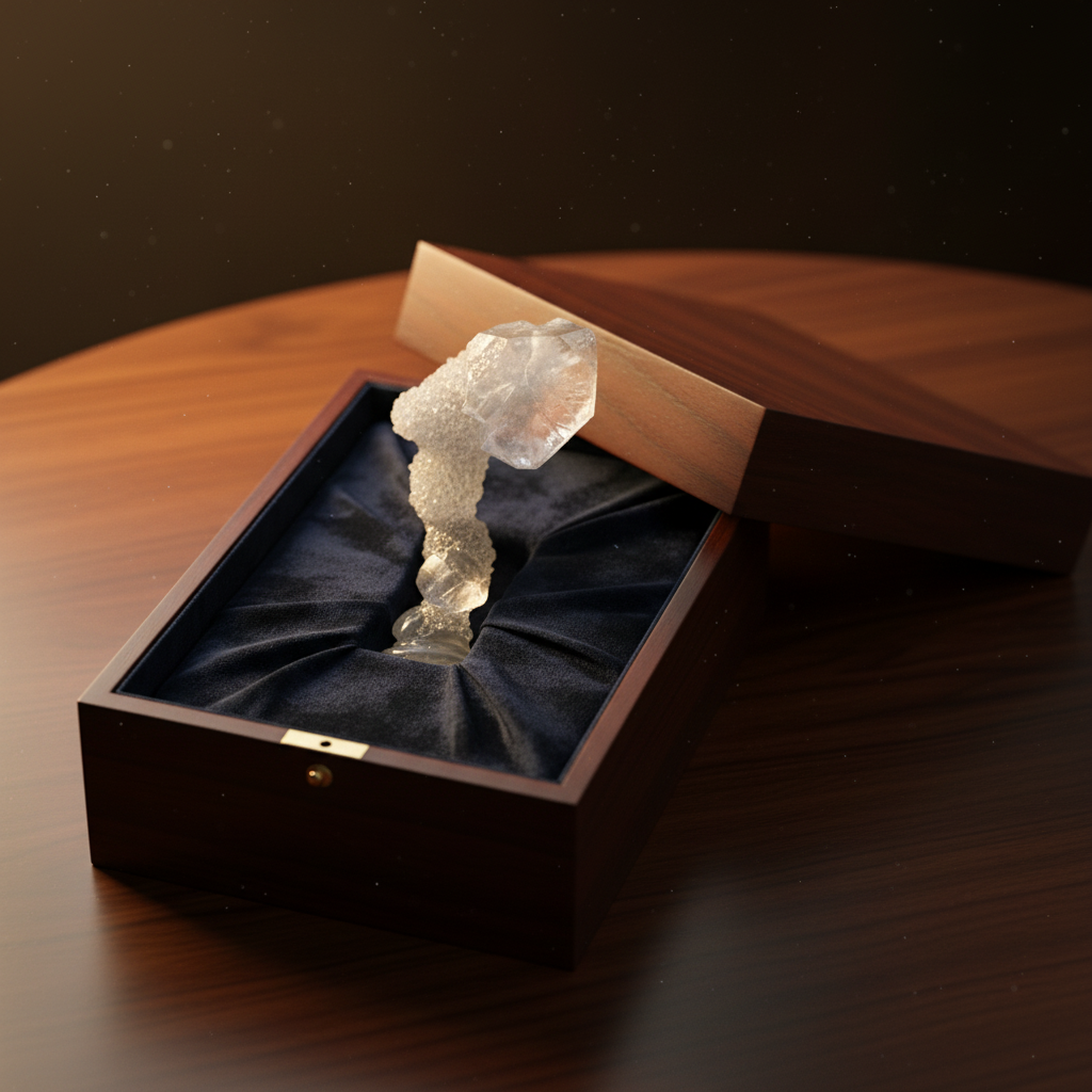 Green Apophyllite Crystal Cluster Tower 135g 6cm