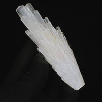 Natural Scolecite Crystal Cluster 58g White Zeolite Mineral Specimen India