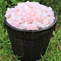 Single Large Rough Rose Quartz Crystal | 2"–3" Natural Raw Love Stone | Healing Specimen