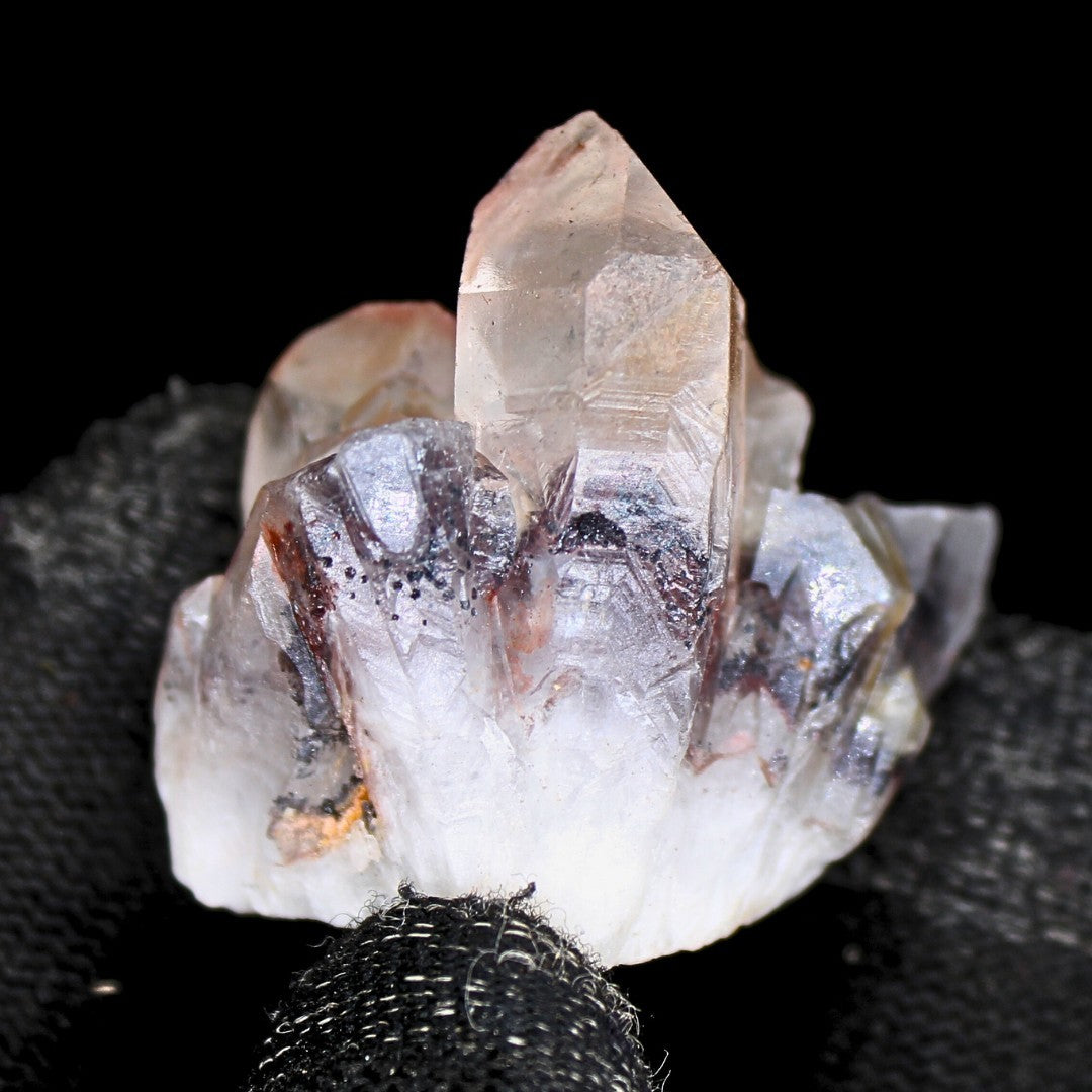 Phantom Quartz 32g Mini Crystal Cluster Raw Healing Stone India