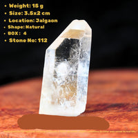 Clear Quartz Crystal 15g | Energy Amplifier Stone for Healing & Meditation