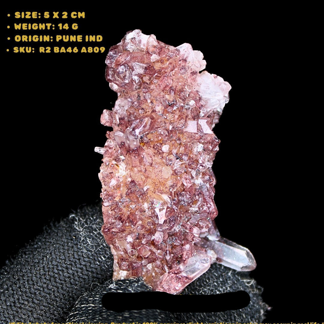 Phantom Clear Quartz 14g 5x2 cm – Mini Collector Cluster Crystal 🌫️