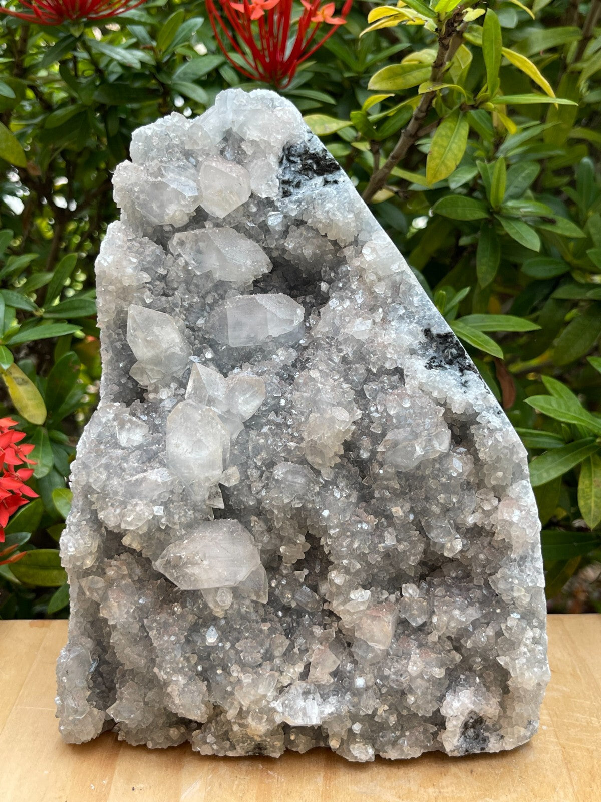 Apophyllite Cluster, Apophyllite Geode, Apophyllite Free Standing