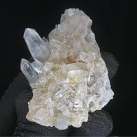 Natural Clear White Quartz Crystal 90g Transparent Mineral from India