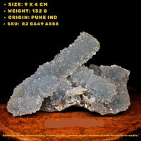 Rainbow Quartz Crystal Cluster 132g Natural Mineral Specimen from India