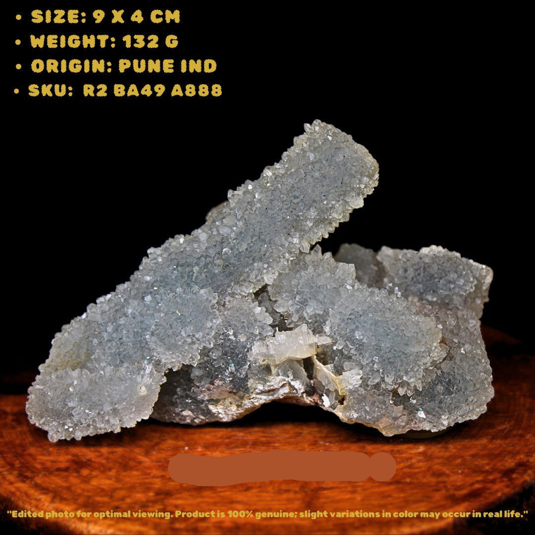 Rainbow Quartz Crystal Cluster 132g Natural Mineral Specimen from India