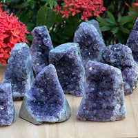 Small Uruguayan Amethyst Cluster, Amethyst Geode, Wholesale Bulk Lot