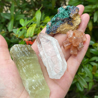 22pcs Premium Beginning Crystal Kit In Box, Crystals Gift Set!