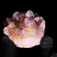 Phantom Clear Quartz Cluster 158g 6x6 cm Rare Growth Mineral from India