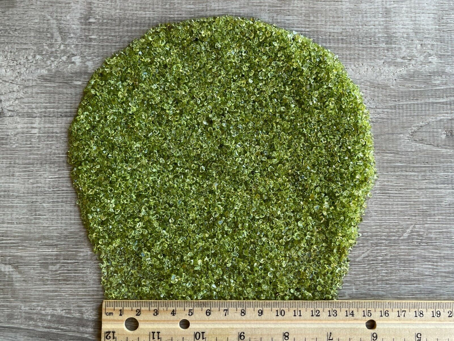 Grade A++ Peridot Semi Tumbled Gemstone Mini Chips 2 - 3 mm, Wholesale Bulk Lot