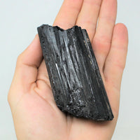 JUMBO Black Tourmaline Rods Premium Rough Natural Crystal Logs