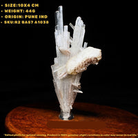 Natural Scolecite Cluster Stone 44g 10x4 cm Calming Energy for Meditation