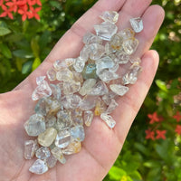 Grade A++ Semi Tumbled Gemstone Mini Chips 3 - 18 mm, Choose From 4 oz to 3 lbs