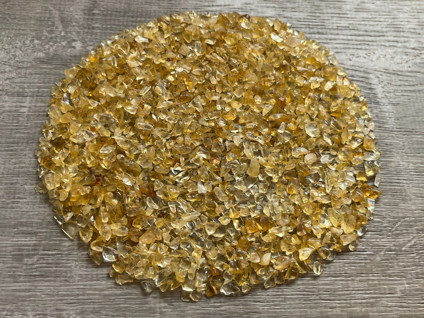Grade A+++Citrine Semi Tumbled Gemstone Mini Chips 3 - 6 mm, Wholesale Bulk Lot