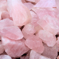 Single Large Rough Rose Quartz Crystal | 2"–3" Natural Raw Love Stone | Healing Specimen