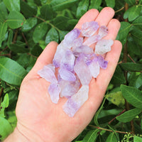Wholesale CLEARANCE Amethyst Crystal Points, 500 Carat Lot Natural Rough Quartz