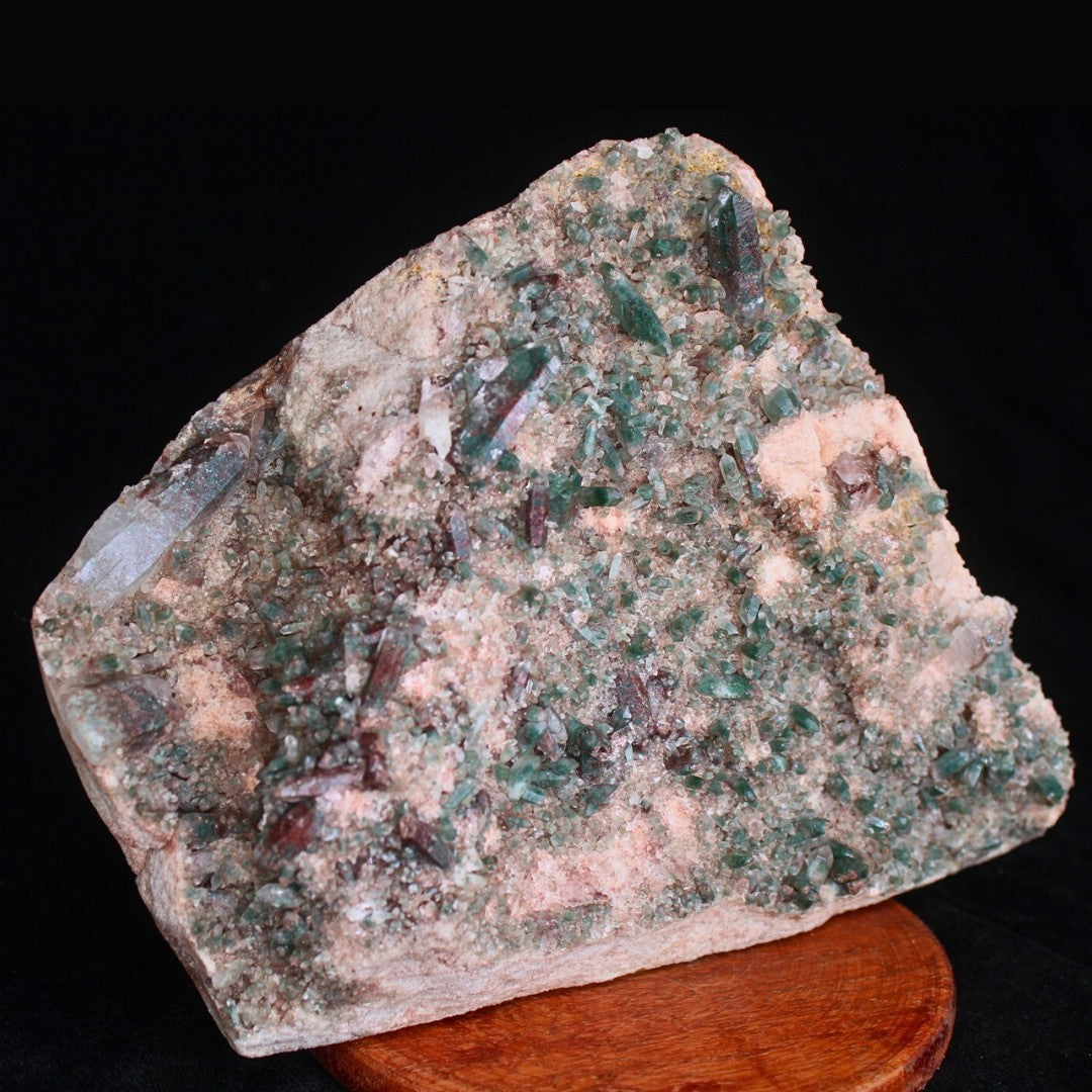 Green Chlorite Quartz Phantom 2.1kg Rare Collector Crystal Specimen India