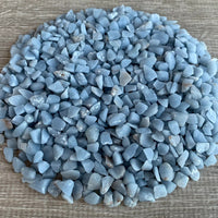 Grade A++ Semi Tumbled Gemstone Mini Chips 3 - 18 mm, Choose From 4 oz to 3 lbs