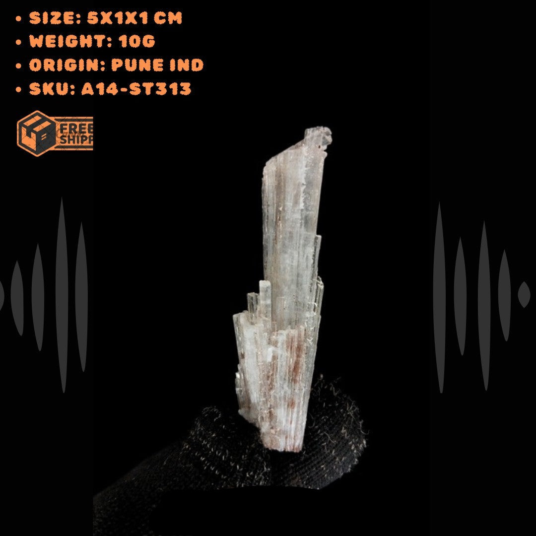 Rare 10g Scolecite Cluster Mineral Specimen India Zeolite Collection Piece