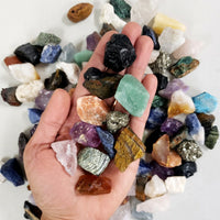 Raw Crystal Chunks - 1" to 2" Assorted Crystals Bulk - Rough Gems Stones Mix Lot