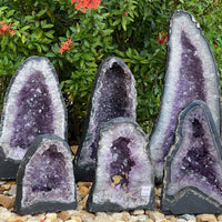 X-Large Amethyst Cathedral, Amethyst Geode,Raw Amethyst Cluster, Pick a Weight