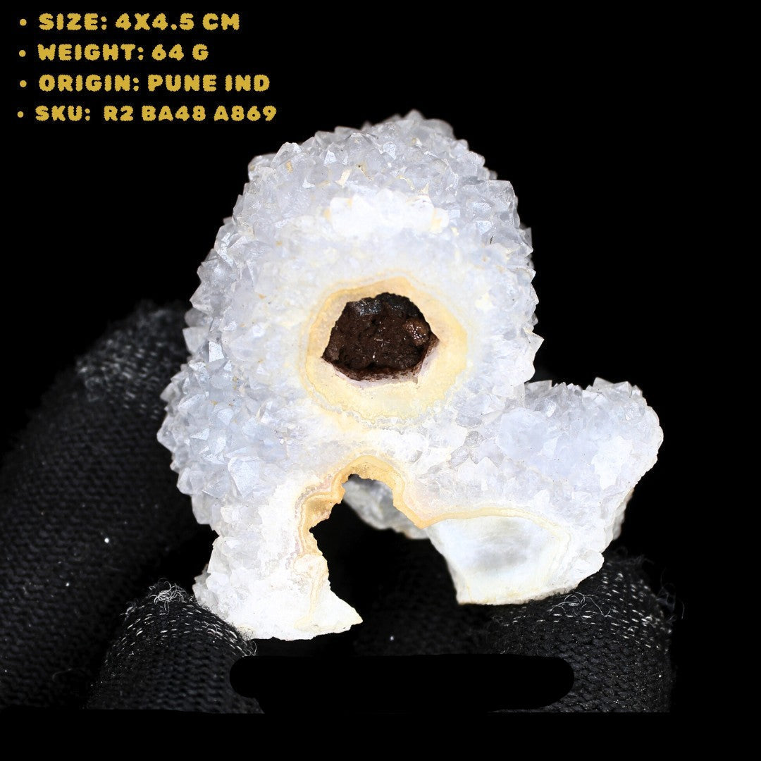 Apophyllite Crystal 64g High Vibration Reiki Stone for Clarity & Meditation