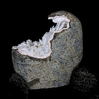 76g Scolecite Geode Natural Needle Crystal Cluster Mineral India