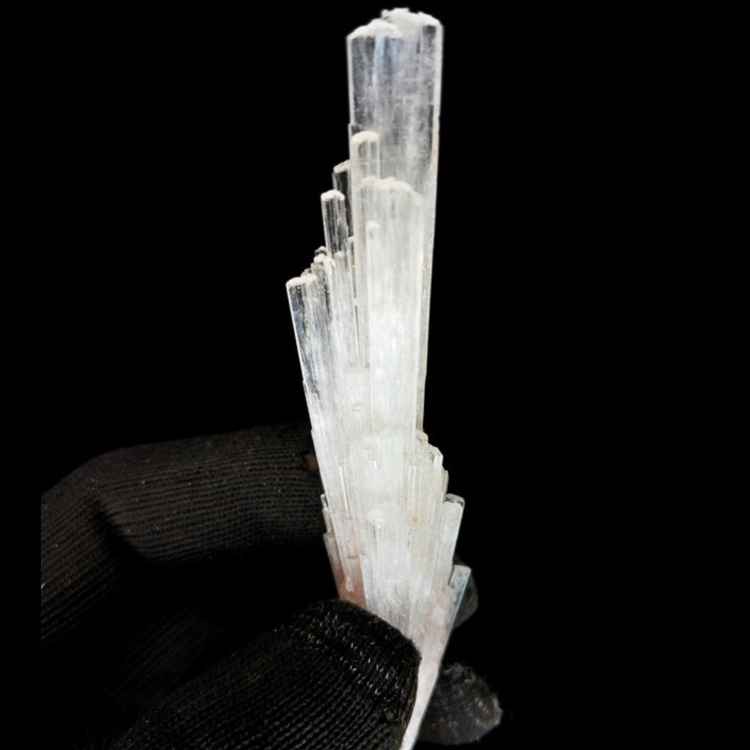 Natural Scolecite 16g Spray Crystal Mineral Specimen Raw Zeolite India