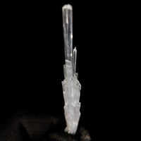 Natural Scolecite Cluster 4g White Zeolite Mini Crystal from India