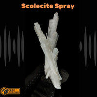 Scolecite Crystal for Meditation | Raw Healing Cluster | Energy Booster 22g