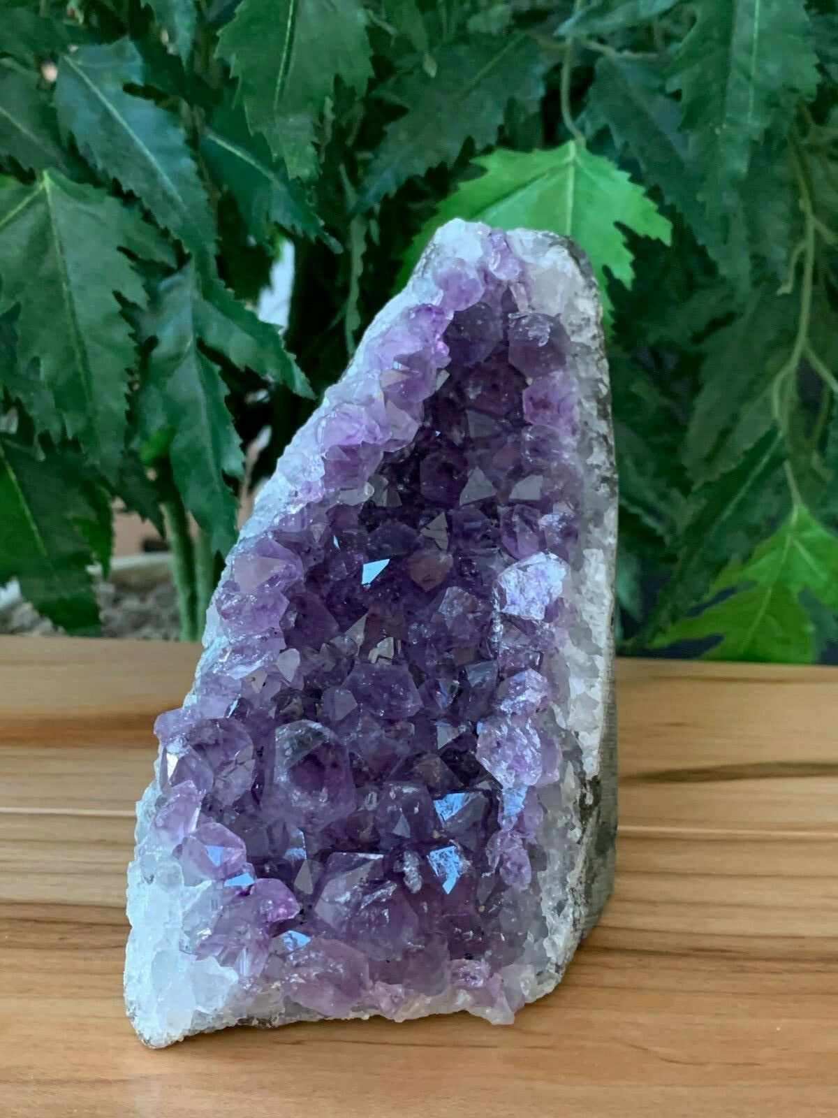 Amethyst Cluster, Amethyst Geode From Uruguay Cut Base, Pick a Size