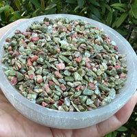 Grade A++ Semi Tumbled Gemstone Mini Chips 3 - 18 mm, Choose From 4 oz to 3 lbs