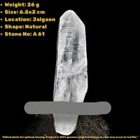 Himalayan Clear Quartz 26g Reiki Healing Crystal for Energy & Meditation