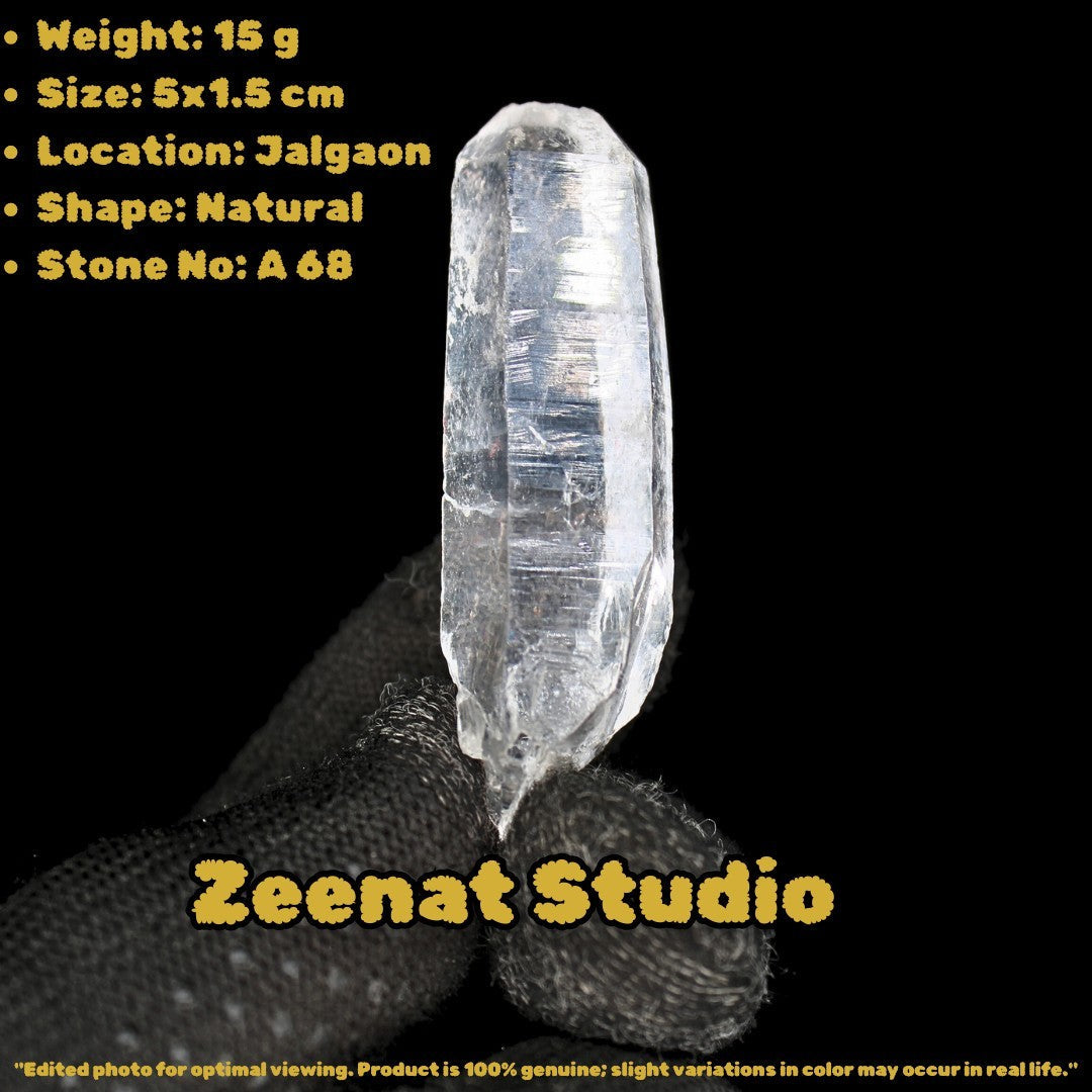 Himalayan Clear Quartz 15g Rare Mineral Crystal Specimen from India